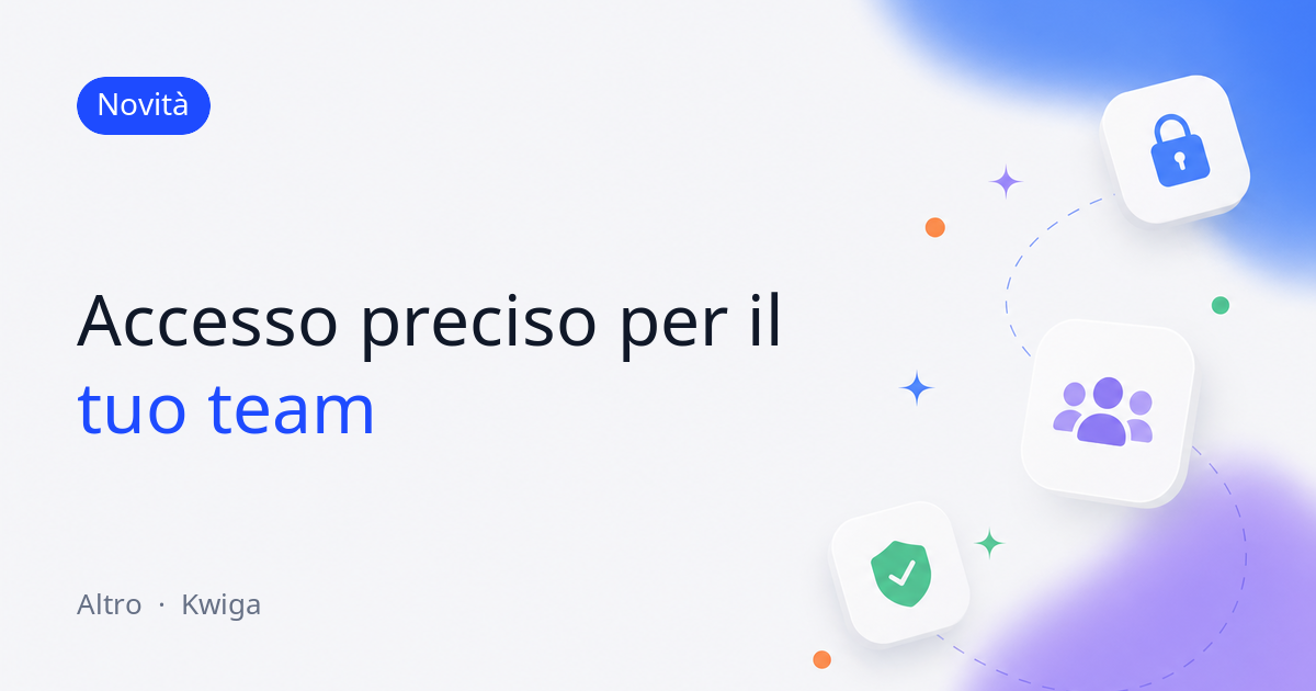 Accesso più mirato per il team: report uno per uno e spazio di archiviazione personale