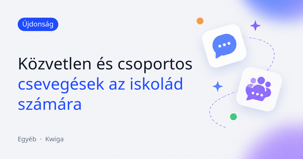 Csevegések a projektedben: közvetlen üzenetek és csoportos csevegések 💬