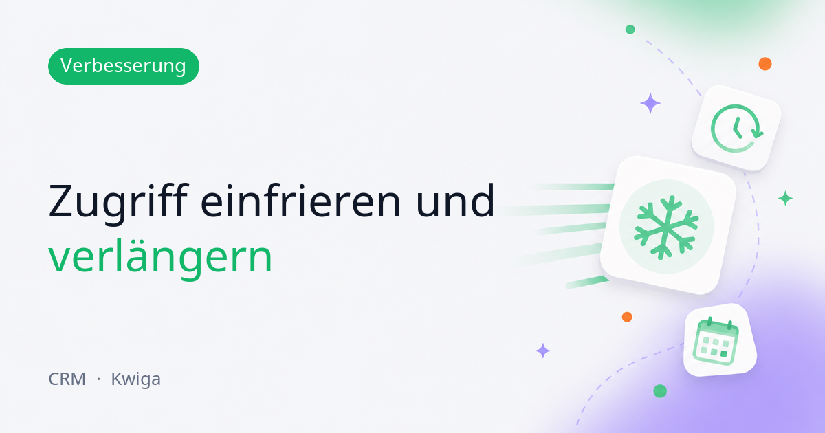Produktzugriff über die Kontaktkarte verwalten