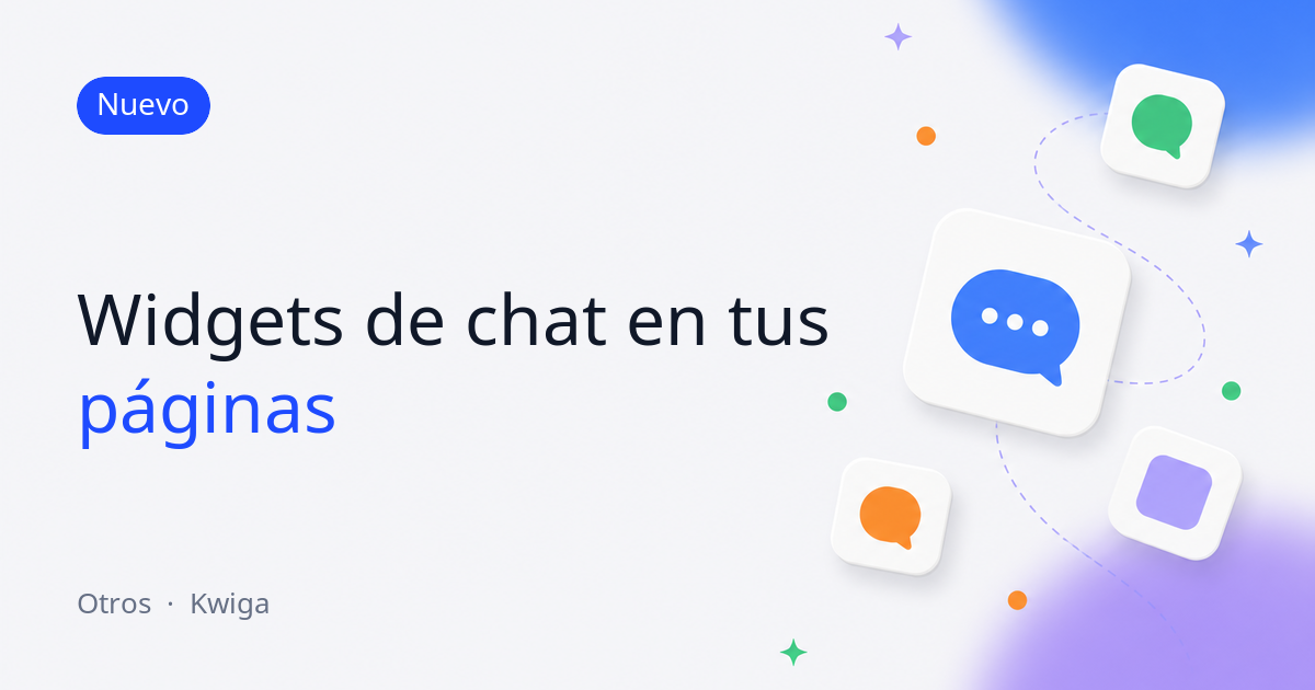 Widgets de chat: soporte en vivo en las páginas de tu escuela