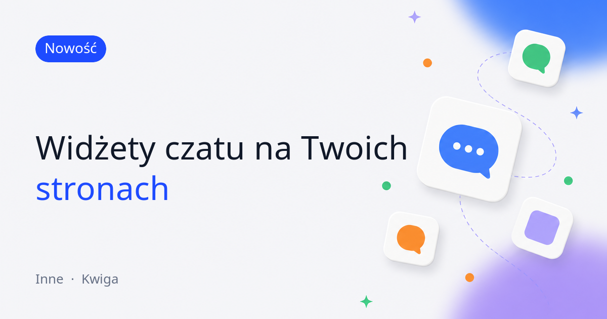 Widżety czatu: wsparcie na żywo na stronach Twojej szkoły